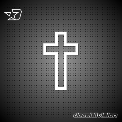 Christian Cross Sticker